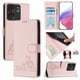 thumbnail image 1 of Funda tipo cartera FOXDOCK para BLU View 5 con soporte, ranuras, RFID, diseño de gato, 1 of 5