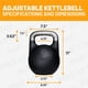 thumbnail image 5 of Kettlebell ajustable Bells of Steel de 12 a 20,5 kg, 5 of 7