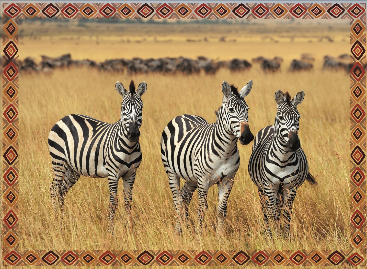 Puzzle Cebras (100 Piezas) - Toyng