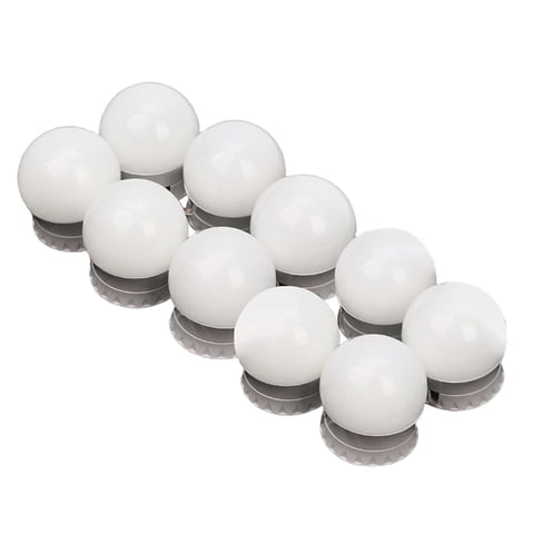 Ioensy - 10 Luces Led Para Espejo De Tocador, Bombilla Superbrillante Para Tocador De Maquillaje Y Mesa De Baño