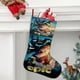 thumbnail image 2 of Epic Tema: Calcetines de Navidad, fino lino blanco para colgar en escaleras y chimenea, decoración navideña para el hogar, regalo de Navidad.54cm×38cm, 2 of 5