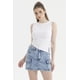 thumbnail image 1 of Polera Mujer Aplicación Con Cordón Blanco, 1 of 4