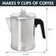 thumbnail image 5 of Percolador de café Primula Today, aluminio, 9 tazas, plateado, 5 of 7