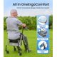 thumbnail image 4 of Andador VOCIC Z11 Rollator Plegable Ligero Capacidad Máxima 172 kg, 4 of 9