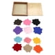 thumbnail image 1 of Caja De Tela Montessori, Caja De Madera Con 24 Telas Para Material Didáctico, Niños Y Niñas, 1 of 5