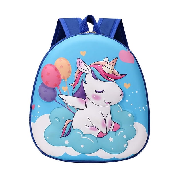 Cartoon Schoolbag For Boys And Girls Cute Unicorn Dinosaur Backpack Lightweight 3D Backpack For Travel School