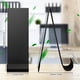thumbnail image 2 of 4 Pcs Metal Fancy Folleto Holder Display Flyer Folleto Holder Stand Table Vertical Countertop Literature Organizador para folletos Folleto Revista Menú Revistas (Negro), 2 of 3