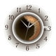 thumbnail image 2 of Reloj De Pared Moderno Acrílico Redondo Café 30cm, 2 of 3