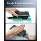 thumbnail image 4 of Protector de pantalla ESR Glass 9H+ para iPhone 16 Pro Max, paquete de 3, 4 of 9