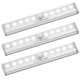 thumbnail image 1 of Luces para debajo del armario, sensor de movimiento VYANLIGHT, 10 LED, paquete de 3, 1 of 6