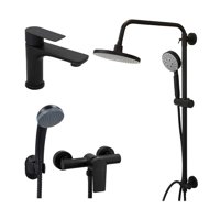 Stretto - Pack Baño Gótico | Griferías + Columna