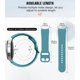 thumbnail image 3 of Correa para Reloj MoKo compatible con Samsung Galaxy 20 mm azul, 3 of 8