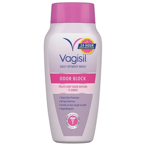 Jabón Vaginal Íntimo Diario Vagisil Odor Block, 355 Ml (Paquete De 2)