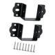 thumbnail image 4 of 2 Piezas De Herrajes Para Barandillas De Cama, Premium, Resistentes Y Resistentes, Herrajes Para Marcos De Cama, Color Negro, 4 of 5