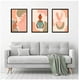 thumbnail image 1 of Cuadros Decorativos Flores y Mujer Negra Pack X 3 Uds. 35x50 Cm C/u, 1 of 2