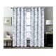 thumbnail image 1 of Cortina Opaca Jacquard Set 2 Paños 140 x 230 cm - Blanco Floral 783, 1 of 2