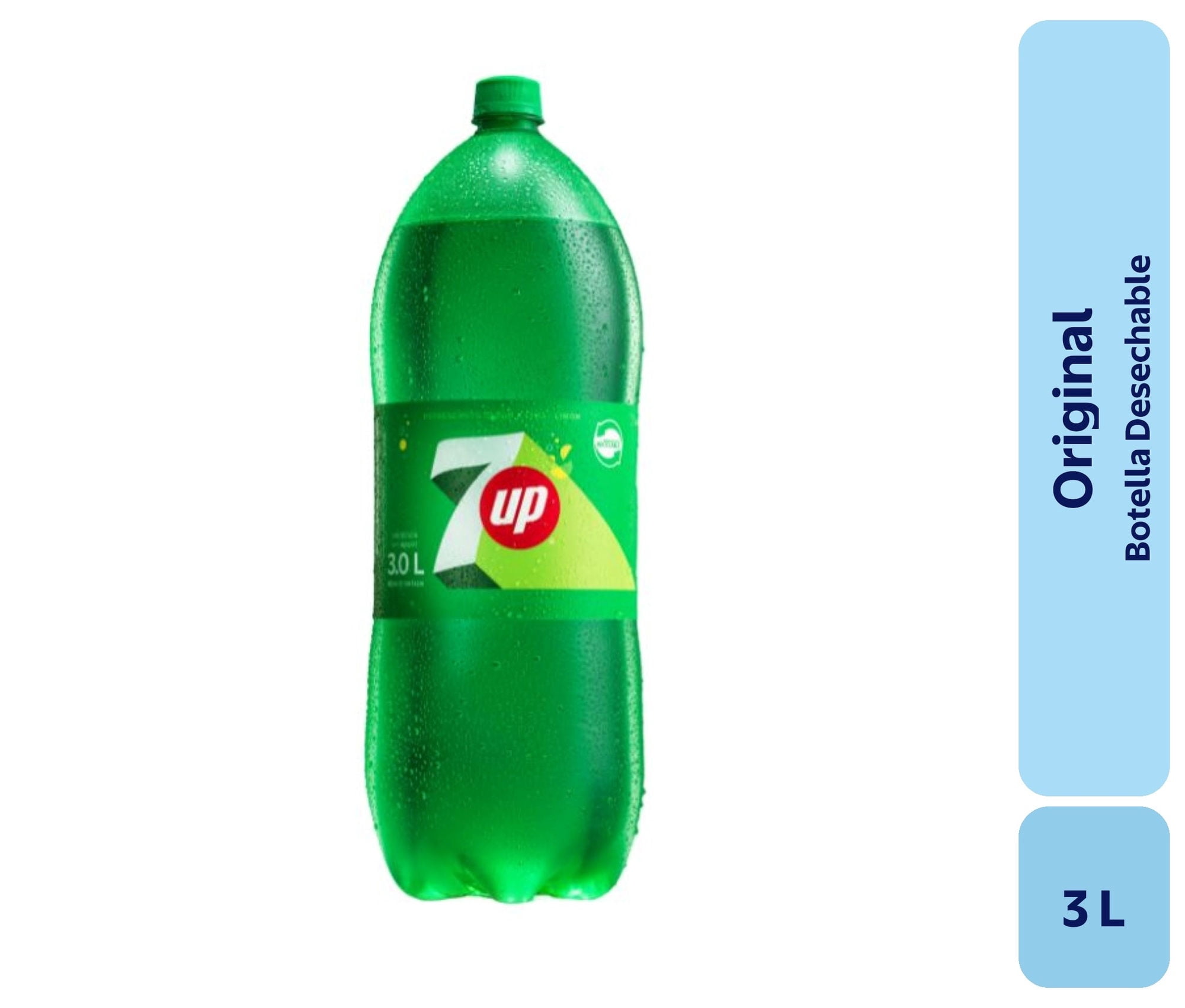 Bebida Limón Original Botella 3 L Seven Up
