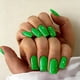 thumbnail image 1 of Uñas Postizas JOYVVEW Medianas Cuadradas Verde Brillante 28 Piezas, 1 of 7