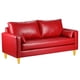 thumbnail image 2 of Sofa Sky 3 Cuerpos Pu 04 Rojo, 2 of 5