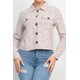 thumbnail image 4 of Chaqueta CCwholesalesclothings Tweed A Cuadros Con Botones Rosa Azul, 4 of 5