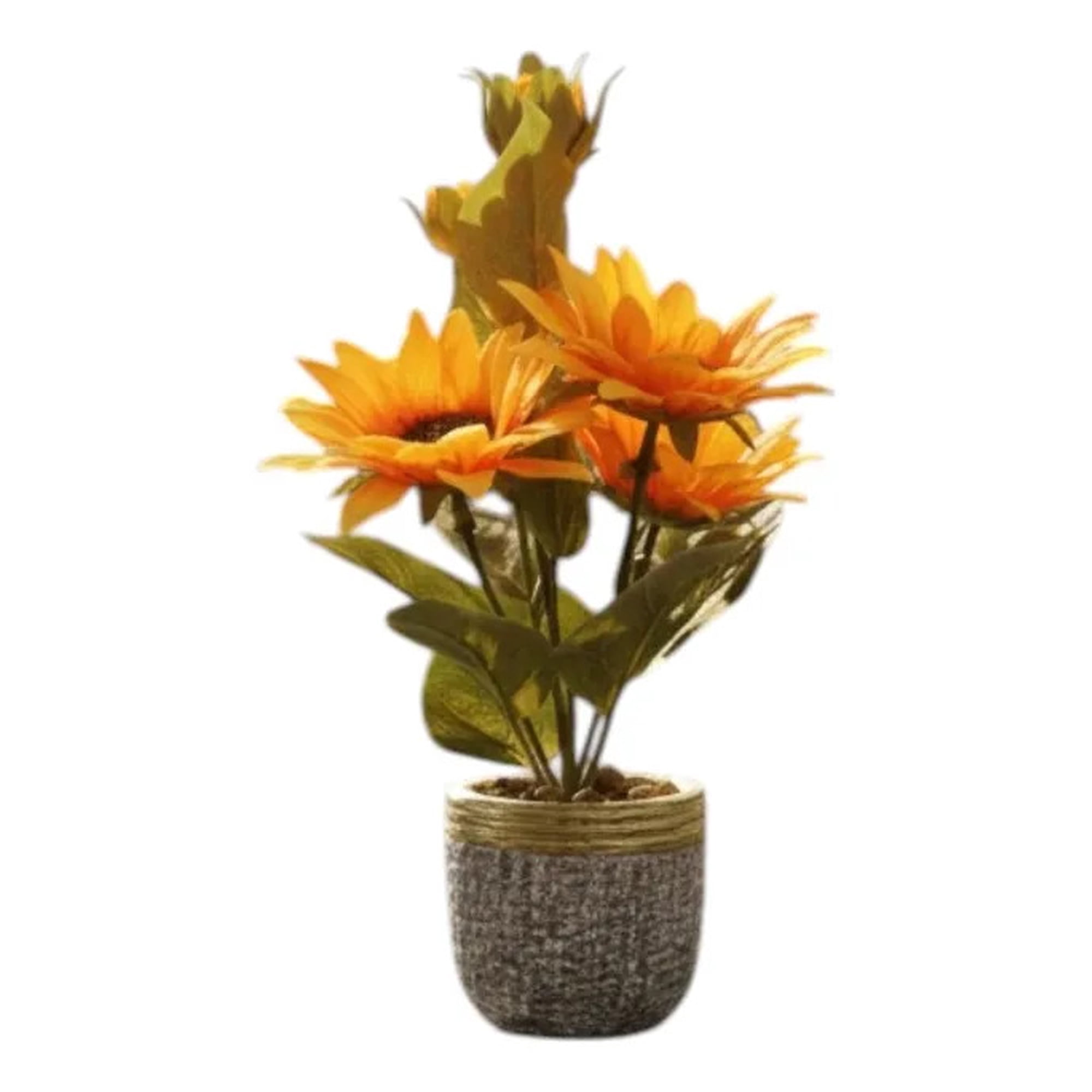 Genérico - Planta Artificial Decorativa Diseño Girasol Adorno Jhn