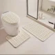 thumbnail image 1 of Set Alfombras De Baño 3 Piezas Suaves Absorbentes T.f.i Beige Cómic, 1 of 3