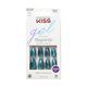 thumbnail image 1 of Gel KISS Fantasy 'Chameleon' Blue para uñas de los pies a presión con pegamento, 1 of 3