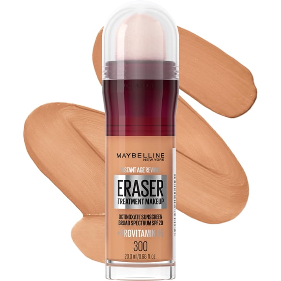 Borrador Instant Age Rewind de base Maybelline, SPF 20, 30 ml