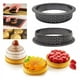 thumbnail image 2 of 1pc, Cake Mold Ring, Plastic Perforated Mousse Cake Ring, Cookie Cutters, Pancake Molds, Baking Tools, Kitchen Gadgets, Kitchen Accessories, Home Kitchen Items, Multiple Sizes And Shapes Optional, 2 of 5
