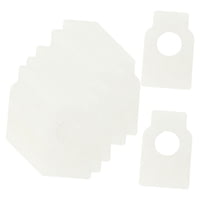 Bothyi - 100 Etiquetas Para Cuello De Botella De Vino, Etiquetas Para Bodega De Vino, Para Cocina, Bodega, Comedor, Color Blanco