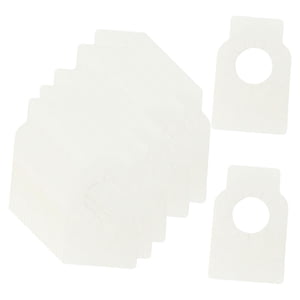 Bothyi - 100 Etiquetas Para Cuello De Botella De Vino, Etiquetas Para Bodega De Vino, Para Cocina, Bodega, Comedor, Color Blanco