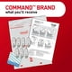 thumbnail image 3 of Wall Hooks Command, tamaño mediano, transparente, 7 ganchos con 12 tiras, 1 kg, 3 of 9