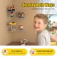 thumbnail image 5 of BlissBox Estantería Flotante 6 unidades 14 × 14 cm compatible con LEGO – gris, 5 of 9