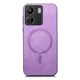 thumbnail image 3 of Magnetic Slim Case for Xiaomi Redmi 13C with Camera Guard & Anti-Scratch Back Purple, 3 of 5