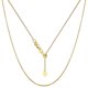 thumbnail image 1 of Collar Savlano de Plata 925 46‑61 cm Cadena Bolo, 1 of 6