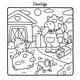 thumbnail image 2 of Libro para colorear Coco Wyo Little Cuddles para adultos y adolescentes, 2 of 9
