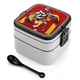 thumbnail image 1 of Hamburglar Fiambrera de Doble Capa, Contenedor de Almuerzo Portátil Apilable, Almacenamiento de Alimentos Hermético a Prueba de Fugas, 1000ml, 1 of 6