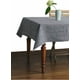 thumbnail image 3 of Mantel cuadros lino rectangular 140x220 negro, 3 of 3
