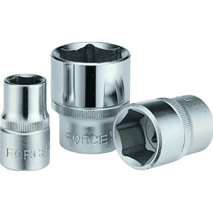 Genérico - Dado []1/2'' De 24 Mm. Hexagonal (54524), Forcé Color Plateado