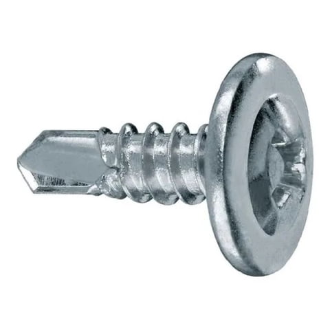 Metalfer - Tornillo Cabeza De Lenteja 8X1 1/4 Pb. (1000Un)