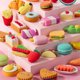 thumbnail image 5 of Food Erasers Mr. Pen, 30 gomas de borrar desmontables para niños, 5 of 8