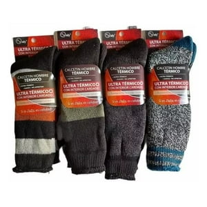 Only Zaza - Calcetines Ultra Térmico Para Hombre - Diabético - Suave - Docena