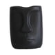 thumbnail image 5 of Jarrón De Cerámica Con Rostro Humano, Práctica Decoración Del Hogar Para Gabinete, Sala De Estar, Dormitorio, 10cmx13cm, Negro, 5 of 5