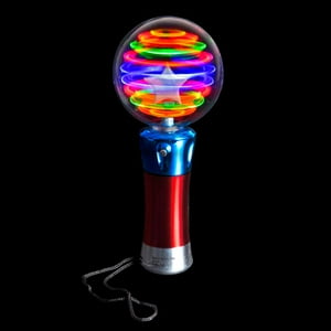 Rhode Island Novelty - Magic Ball Wand Rhode Island, Novedosa Iluminación, Para Niños Mayores De 3 Años