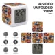 thumbnail image 3 of Leyenda de los Tres Caballeros theme 7 colors Alarm Clock Digital LED Alarm Clock Gifts for kids friends family, 3 of 6