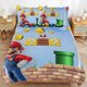 thumbnail image 1 of Super Mario 3-Piece Comforter Set for Bedroom Super Mario Bedding Set for Kids Adults Soft Microfiber Duvet Cover Set with Zipper Closure, 1 of 5