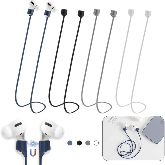 Correa Magnética Antipérdida para AirPods Pack 4 Silicona