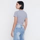 thumbnail image 2 of Polera Mujer Fun Crop Color Gris Corona, 2 of 5