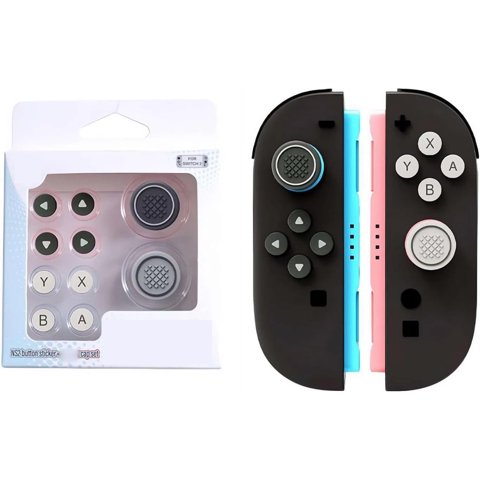 Tapas De Botón Silicona Aaronmei Switch 2 Gris
