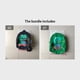 thumbnail image 1 of 1pc Pre-school Knapsack Strap Traction Cute Cartoon Children's Schoolbag Animal Schoolbag, Suitable For 2-5 Years Old Boys And Girls Schoolbag, 1 of 3
